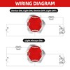 12V Latching Push Button Switch 20A Heavy Duty DC 12