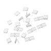 RC Airplane Wing Hinge, 40PCS Corrosion Resistant Lightweight RC Aircraft