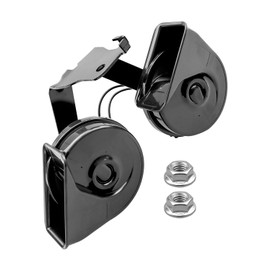 Horn Assembly with Bracket Fit for Ford F250 F350 Super Duty 2017 2018 2019 2020 2021 2022, Replace HC3Z-13832-G