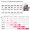 Santic Womens Bike Shorts Padded Cycling Shorts Bicycle Short with