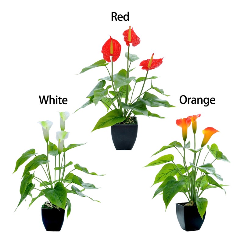 Artificial Flower Living Room Decorative Flowers Plastic Flowers Simulation Potted