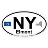 US Decal, Inc. Elmont, New York - Oval Magnet with