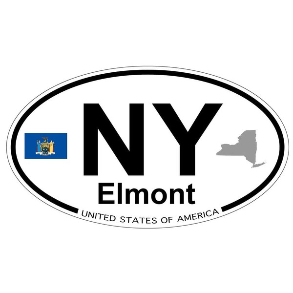 US Decal, Inc. Elmont, New York - Oval Magnet with