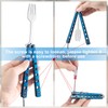 Eaasty 3 Pieces Butterfly Comb, Butterfly Fork and Spoon Set,