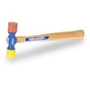 VAUGHAN Soft Face Hammer, American High Carbon Steel Head, 6