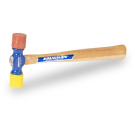 VAUGHAN Soft Face Hammer, American High Carbon Steel Head, 6 oz, Made In The USA, SF6, VN19310