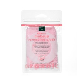 Earth Therapeutics Organic Cotton Makeup Removing Cloth - Pink