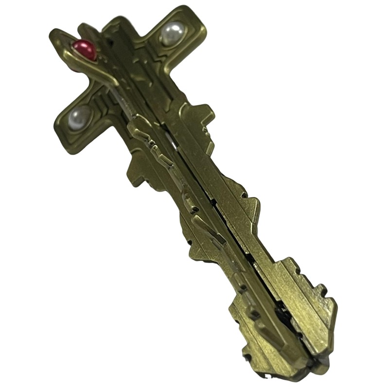 Costumeteers Mission Entity CRUCIFORM KEY Impossible Dead Reckoning Props, Gold,