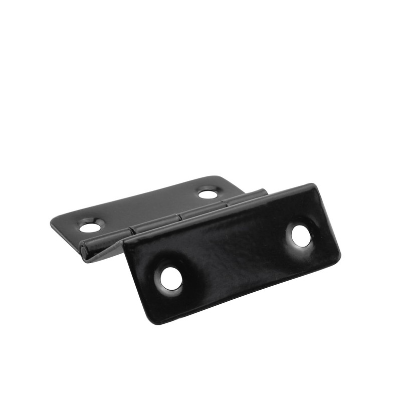 JCBIZ 4PCS Black Five-Hole Folding Hinge Shutter Hinge for Chest,