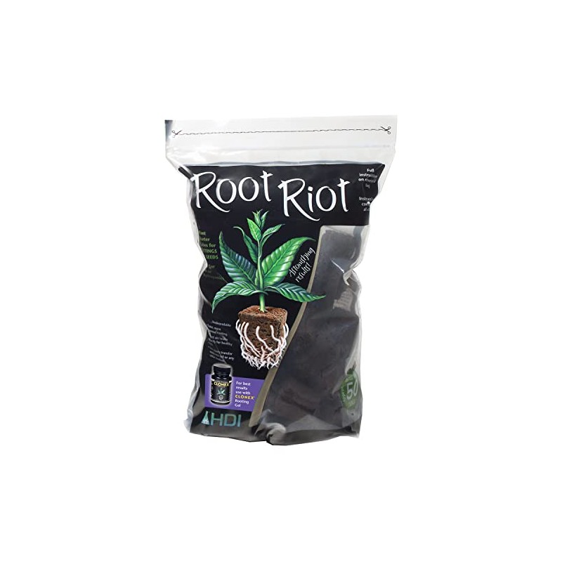 Root Riot Replacement Cubes - 50 Cubes