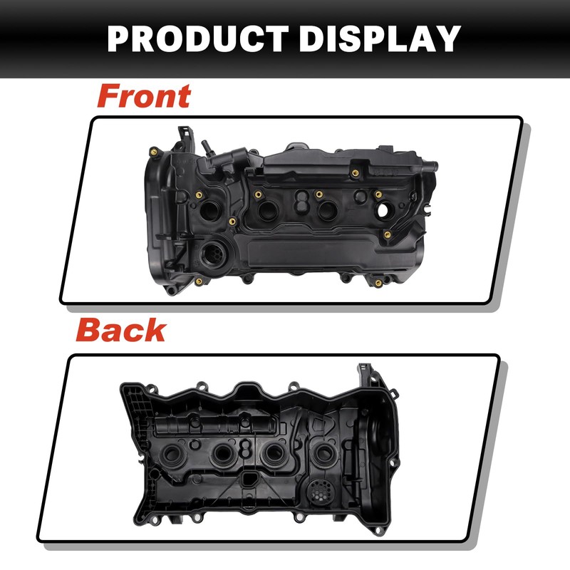 USTAR Engine Valve Cover with Oil Filler Cap and Gasket