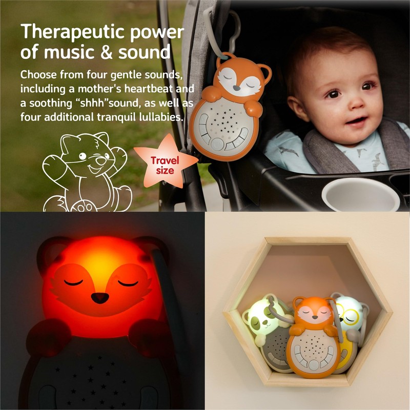 Cloud b Travel Comforting Sound Machine w/Calming Light | 4