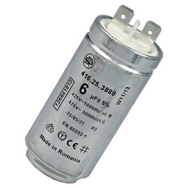 Electrolux 125641810 Condensator 6 µf for Sheets