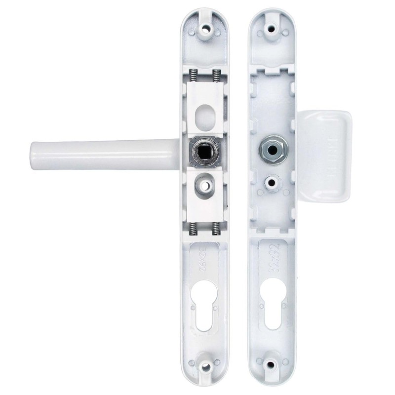 Door Handle/Door Handle/Handle Set 92 mm (Width 32 mm) White