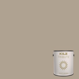 KILZ TRIBUTE Paint & Primer, Interior, Eggshell, Antiquity, 1 Gallon