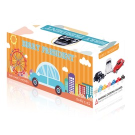Berry President 1967 Classic Beetle Bug Vintage 1/32 Scale Diecast Metal Pull Back Car Model Toy for Gift/Kids (Blue)