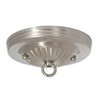 B&P Lamp® Brass Plated Steel Ceiling Light Canopy Plate Kit,