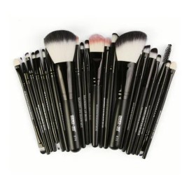 Brochas De Maquillaje Professional,22 Piezas Set De Brochas Color Color de la imagen