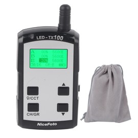 NiceFoto LEDTX100 Plastic Photography Light Controller Flash Wireless Remote Control Accessory