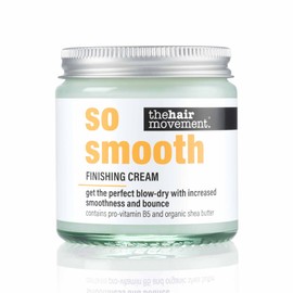 So Smooth Anti Frizz Cream (120ml) – sulphate free, paraben free, anti-frizz treatment/serum from The Hair Movement. - Salon Professional Anti-Frizz Cream for Hair Styling, Smoothing, Blow Dry.