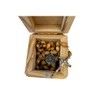 St. Michael Olive Wood Rosary and Box Gift Set