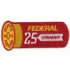 25 STRAIGHT SKEET TRAP SHOTGUN SHOOTING PATCH