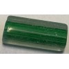 Handmade Lamp work hand made 14x8mm Frosted green tubes shaped
