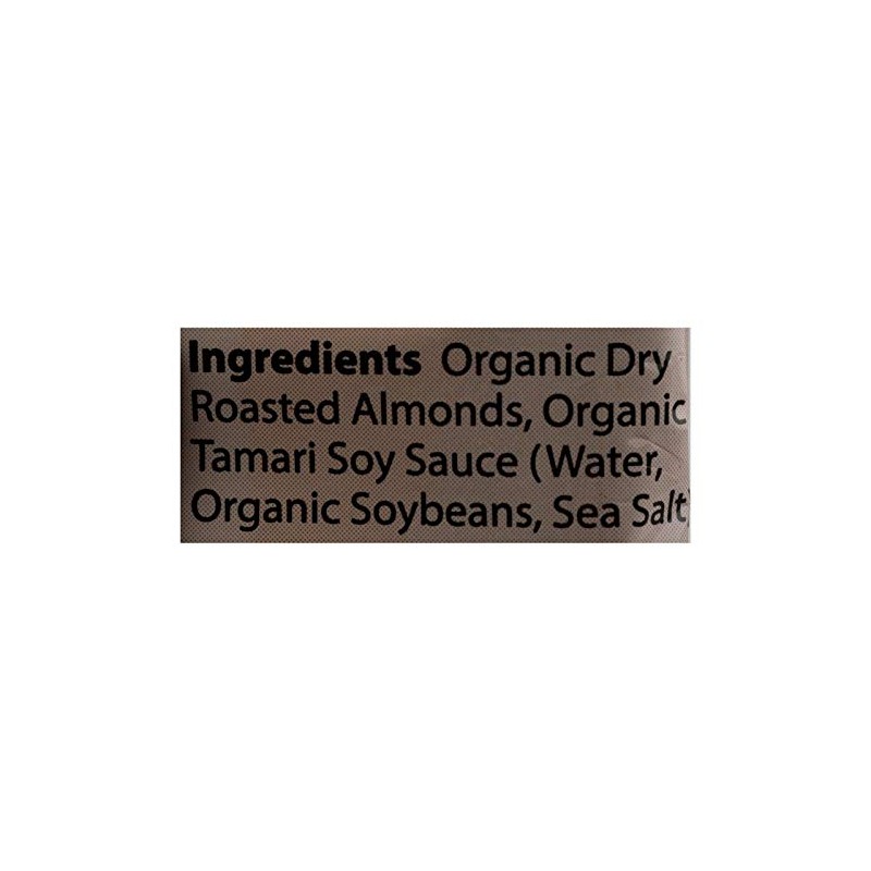 Eden Foods Organic Dry Roasted Tamari Almonds, 1 Ounce -