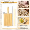 10 Pcs Gnocchi Board Set Includes Ravioli Pasta Cutter Wheel,