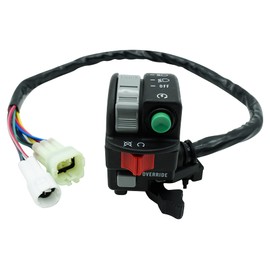 M MATI Left Handlebar Start Stop Headlight Override Switch for Yamaha Big Bear 400 YFM400 Grizzly 350 YFM350 400 YFM400 450 YFM450 660 YFM660 Kodiak 450 YFM450 5KM-83972-00-00