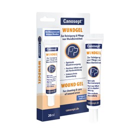 Canosept Wundgel für Hunde 20ml - Wundsalbe Hund - Reinigung & Pflege von Wundbereichen - Optimale Wundversorgung - Stressfreie Anwendung - Von Tierärzten empfohlen