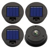 4 Pack Solar Lights Replacement Top Parts (Top Size 3.31