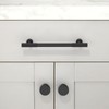 Asimerdeco AR005 10 Pack Matte Black Cabinet Knobs Single Hole