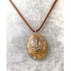 RELIGHT Natural Stone, Orgonite, Necklace, Ganesha, God Pendant, Power Stone,