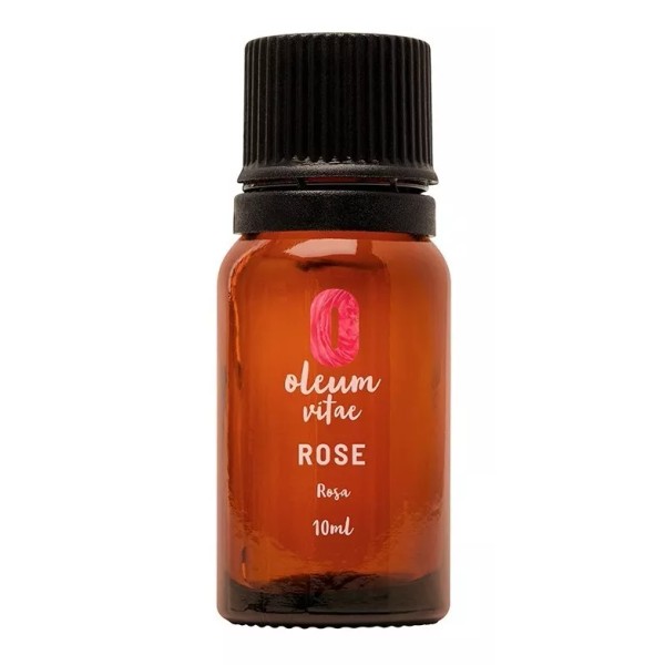 Oleum Vitae Aceite Esencial De Rosa 100% Puro Y Orgánico 10ml