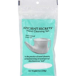 Ancient Secrets Nasal Cleansing Pot Salt - 8 Oz by Ancient Secrets