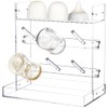 Heyrelda Acrylic Baby Bottle Drying Rack Vertical Bottle Dryer Space