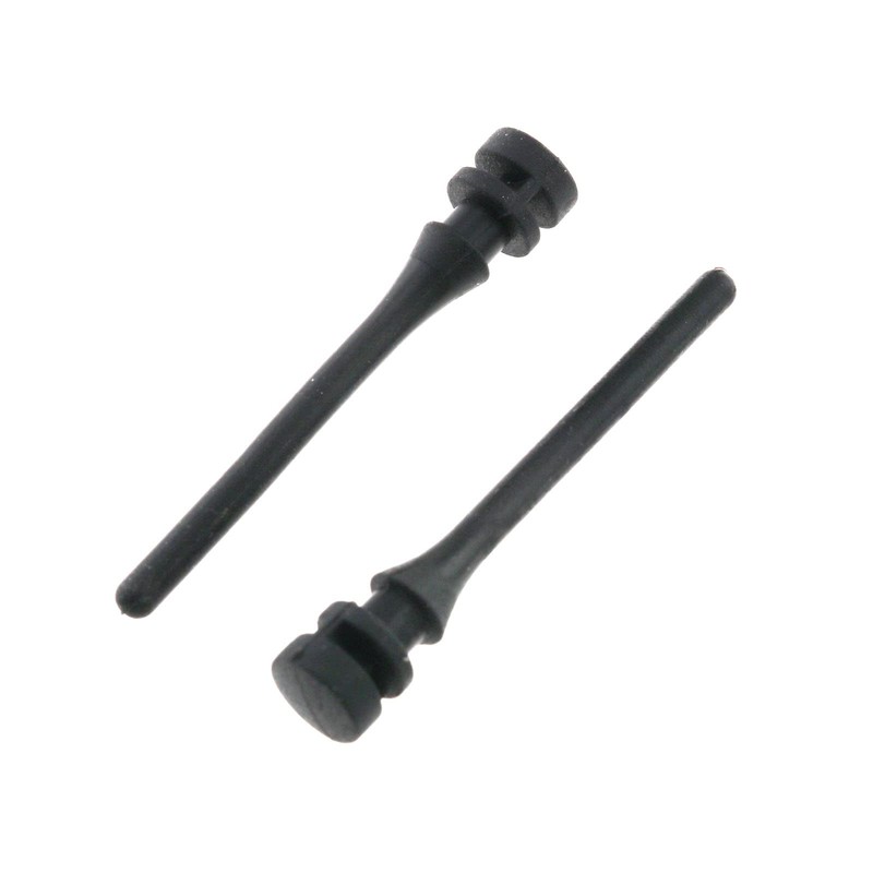 E-outstanding 20pcs Black PC Case 008Fan Mounting Pin Anti Noise
