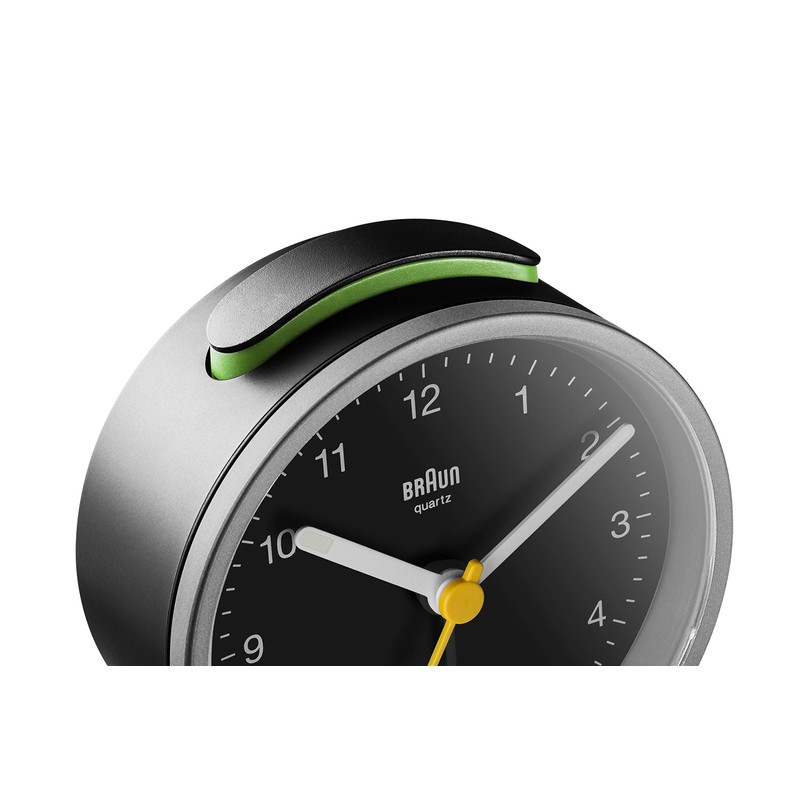 Braun Classic Analogue Alarm Clock with Snooze and Light, Quiet