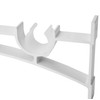AddGrace 4 Pack Double Curtain Rod Brackets for Drapery Rod