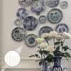 4Pcs Wall Plate Hanger Set, Plate Hanger W Shaped Spring