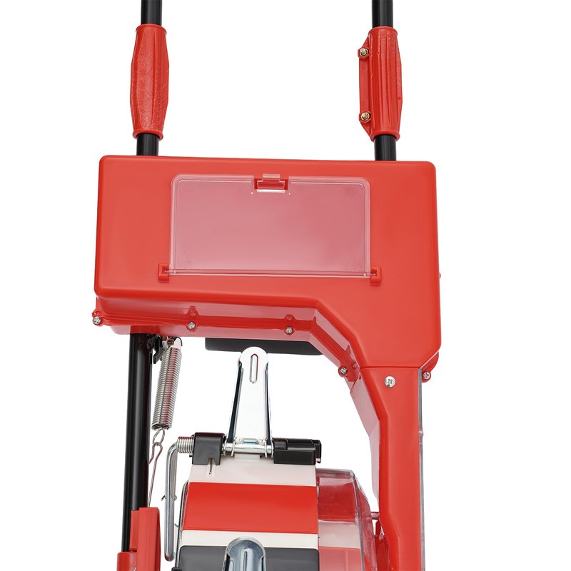 DYNAMI Hand-Push Seeder,7 Nozzles Handheld Roller Seeder Seed Spreader,Load 8.3lbs