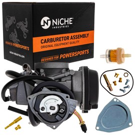NICHE Carburetor For Arcitc Cat 400 Yamaha Raptor 350 Kawasaki KFX400 5YT-14901-00-00 15003-S015 3470-035 ATV
