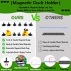 EJDRFN Duck Holder for Jeep Wrangler,Metal Rubber Ducks Holder for