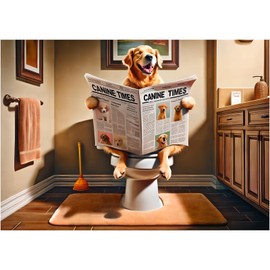 Bestdon Jigsaw Puzzle for Adults, 1000 Unique Piece, Family Friends Game Funny Dog, Pet Puzzles Perfect for Game Nights Challenging Gift Animal Puzzle Home Decor