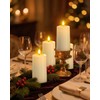 SoulBay USB-C Rechargeable Flameless LED Candles (2-Pack) - IP64 Waterproof