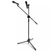 CHONGYTTUO NEW Collapsible Microphone Mic Stand Foldable Tripod Zinc alloy