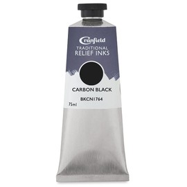Cranfield Traditional Relief Ink - Carbon Black, 75 ml