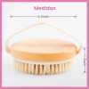 Cepillo Corporal Exfoliante Para Baño Elimina Piel Muerta