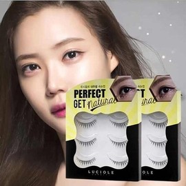 Lucy Ole Eyelash Eyelashes 3 Boxes (12 Pairs) Choose 3 Types Self Eyelash Artificial Eyelashes - Natural 3 Boxes (12 Pairs) / 루시올레 아이래쉬 속눈썹 3박스(12쌍) 3종 택1 셀프속눈썹 인조속눈썹 - 내추럴 3박스(12쌍)